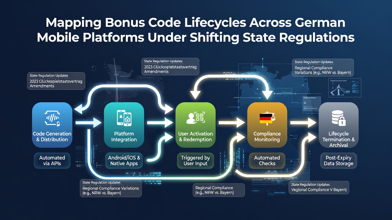Lebenszyklen von Bonus-Codes auf deutschen mobilen Plattformen unter veränderlichen Landesregelungen
